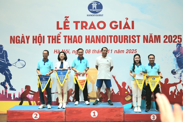 Sôi nổi ngày hội thể thao dành cho những người làm du lịch Thủ đô