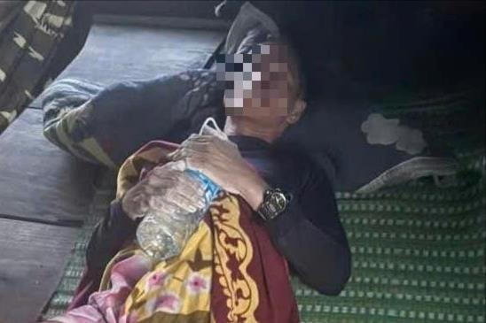 Đã cứu được cả 3 ngư dân Lý Sơn trôi dạt trên biển trong bão số 13