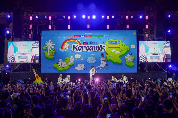 Hòa mình cùng không khí tươi vui của sự kiện “I Like It Korea Milk” tại Hà Nội