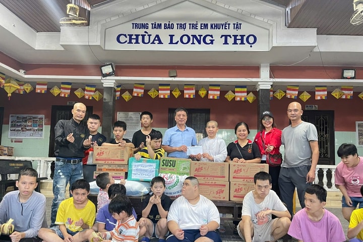 Hội Cứu trợ trẻ em khuyết tật Hà Nội  hỗ trợ đồng bào bị ảnh hưởng bão lũ