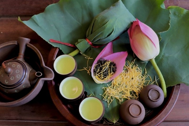 Phở Hà Nội, trà sen Tây Hồ tỏa hương tại triển lãm Di sản