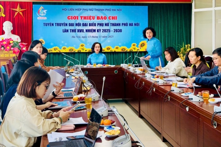 448 đại biểu tham dự Đại hội Phụ nữ thành phố Hà Nội lần thứ XVII