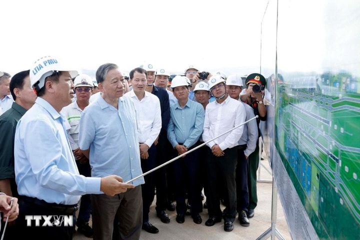 Tổng Bí thư Tô Lâm: Cảng hàng không quốc tế Long Thành phải là hình mẫu mới về hạ tầng hàng không