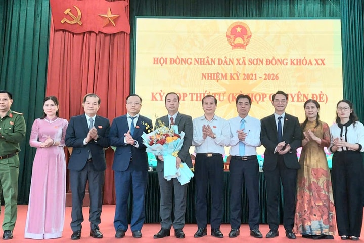 Ông Nguyễn Duy Cương giữ chức Phó Chủ tịch UBND xã Sơn Đồng