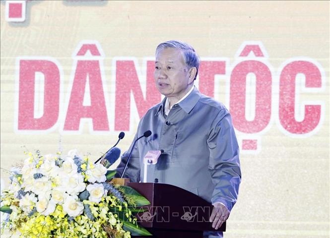 Phát biểu của Tổng Bí thư Tô Lâm tại Ngày hội Đại đoàn kết toàn dân tộc năm 2025, phường Thượng Cát, thành phố Hà Nội