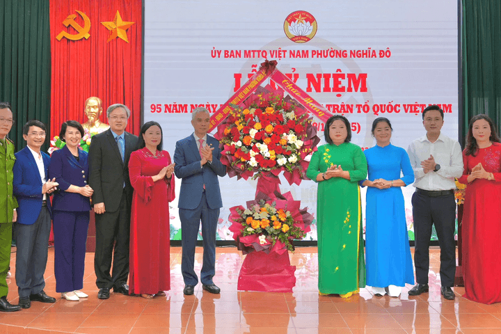 Đoàn kết xây dựng phường Nghĩa Đô giàu đẹp, văn minh, hiện đại, Nhân dân hạnh phúc
