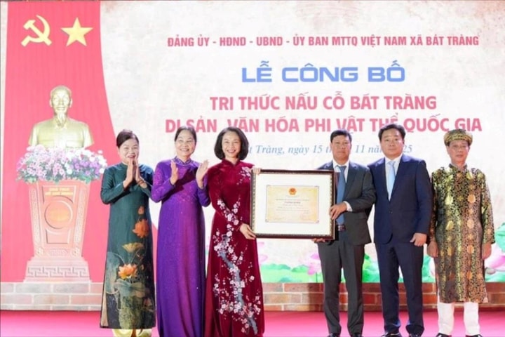 "Tri thức nấu cỗ Bát Tràng” là Di sản văn hóa phi vật thể quốc gia