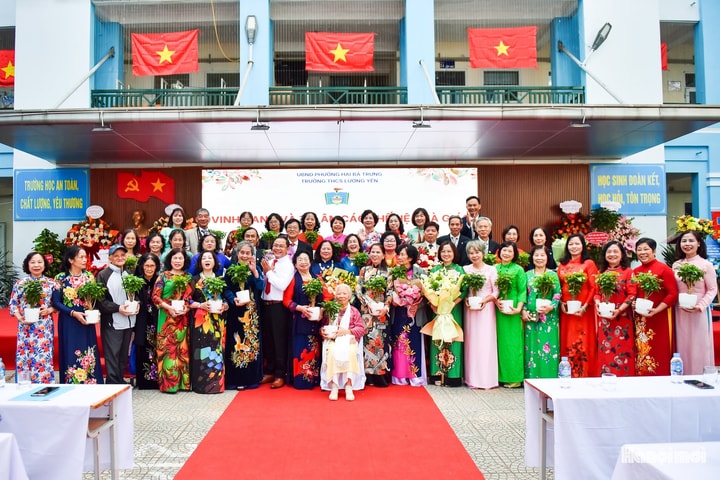 Kỷ niệm 70 năm thành lập, Trường THCS Lương Yên ôn lại dấu ấn Bác về thăm