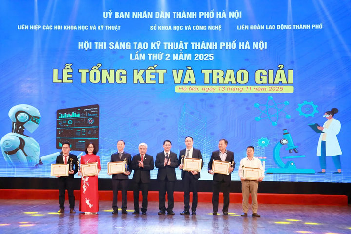 Giải pháp trượt máy đào TBM qua ga đạt giải Nhất Hội thi Sáng tạo Kỹ thuật Hà Nội lần II