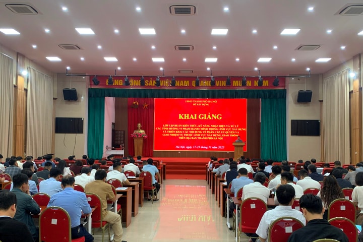 Hà Nội tập huấn quản lý xây dựng, hạ tầng giao thông cho cán bộ cơ sở