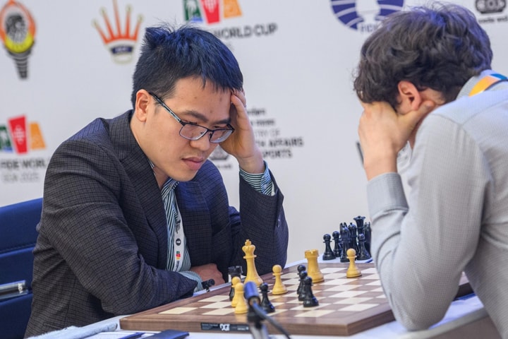 Lê Quang Liêm dừng bước tại World Cup Cờ vua 2025