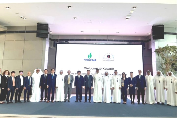 Petrovietnam tăng cường hợp tác chiến lược với Tập đoàn Dầu khí quốc gia Kuwait