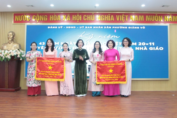 Phường Giảng Võ sẽ đẩy mạnh chuyển đổi số trong giáo dục