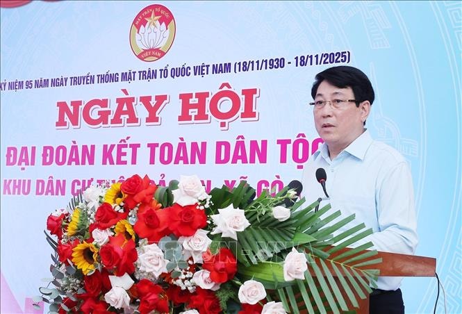 Chủ tịch nước Lương Cường: Tinh thần đoàn kết đã giúp dân tộc Việt Nam vượt qua mọi khó khăn, thử thách