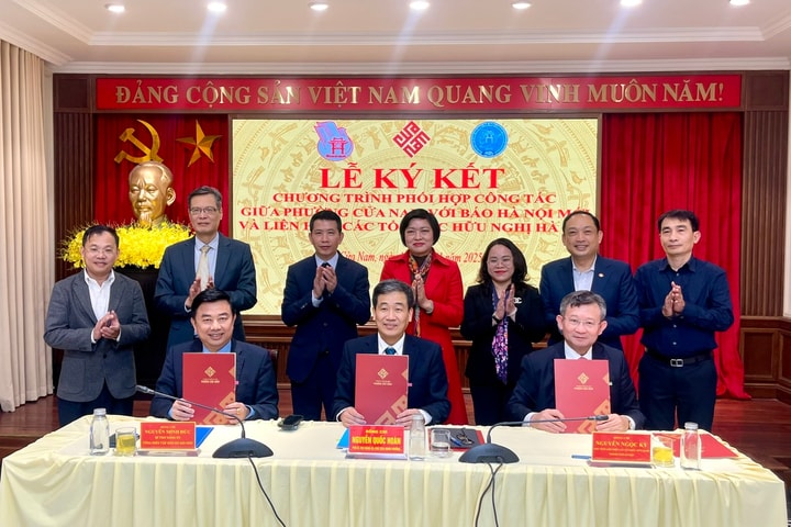 Báo Hànộimới phối hợp đẩy mạnh tuyên truyền tại phường Cửa Nam