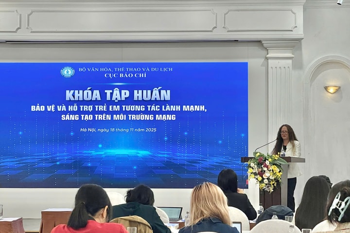 Tăng cường bảo vệ và hỗ trợ trẻ em tương tác lành mạnh, sáng tạo trên môi trường mạng