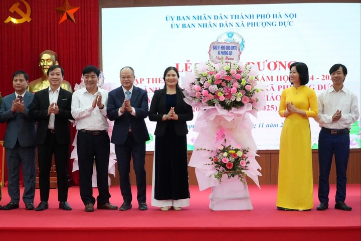 Xã Phượng Dực xây dựng môi trường giáo dục số, nhân văn