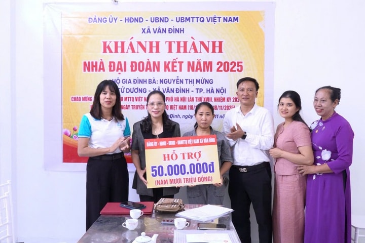 Đoàn kết thắp sáng Vân Đình từ mái ấm đến sinh kế bền vững