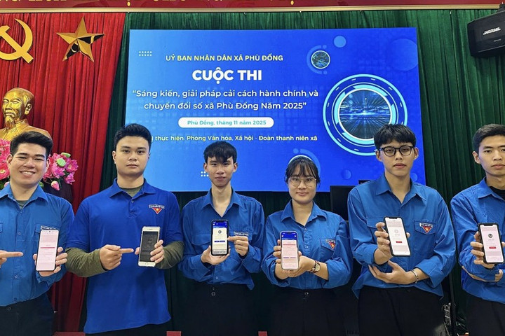Xã Phù Đổng Lan tỏa sáng kiến cải cách hành chính qua cuộc thi trực tuyến