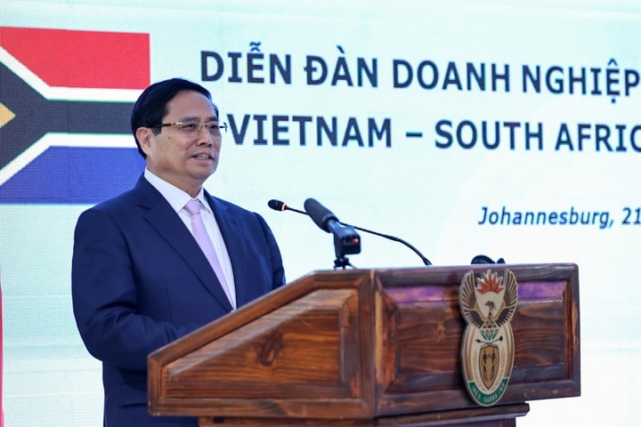 Thủ tướng kêu gọi doanh nghiệp Việt Nam – Nam Phi "gặp gỡ - kết nối – hành động - ra sản phẩm"