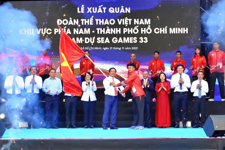 Lễ xuất quân các đội tuyển thể thao phía Nam tham dự SEA Games 33