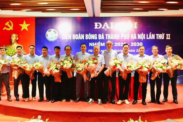 Đại hội Liên đoàn Bóng đá TP Hà Nội lần thứ II Hướng tới mục tiêu phát triển bóng đá Thủ đô toàn diện, bền vững