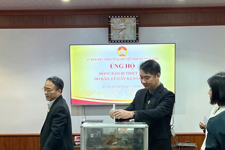 Chung tay lan tỏa nghĩa tình với đồng bào vùng lũ