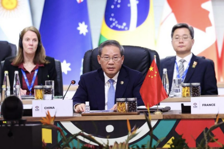 Thủ tướng Trung Quốc kêu gọi G20 duy trì thương mại tự do, xây dựng nền kinh tế mở