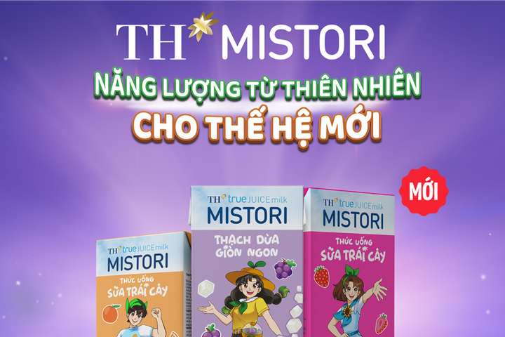 Tập đoàn TH ra mắt bộ đôi thức uống Sữa trái cây MISTORI mới