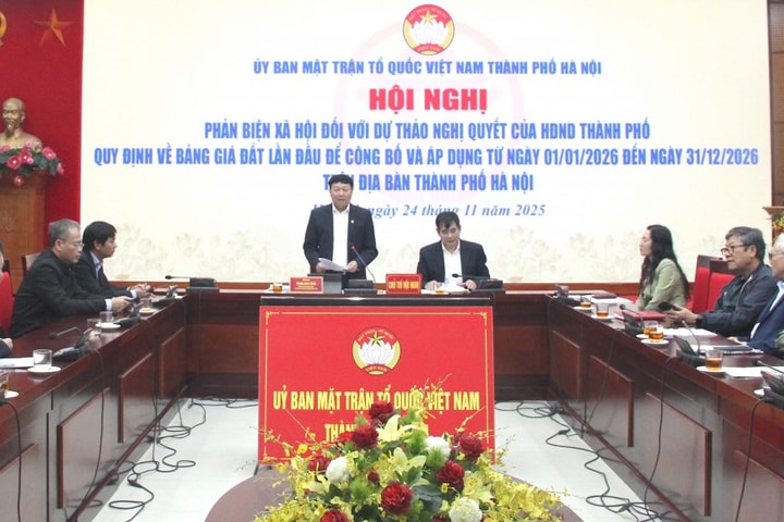 Dự thảo bảng giá đất Hà Nội năm 2026 Đề nghị bổ sung tiêu chí phân loại vị trí trong bảng giá đất