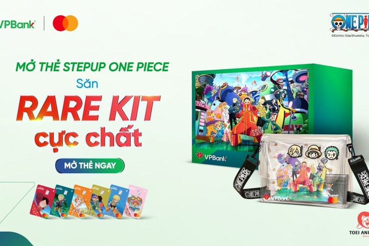 VPBank cá nhân hóa trải nghiệm fan anime với thẻ One Piece