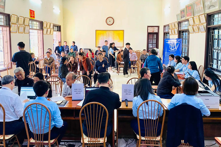 Xã Ô Diên: đưa dịch vụ hành chính công đến gần hơn với người dân