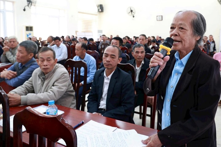 Nhân dân xã Ứng Thiên Kiến nghị nhiều vấn đề dân sinh bức xúc
