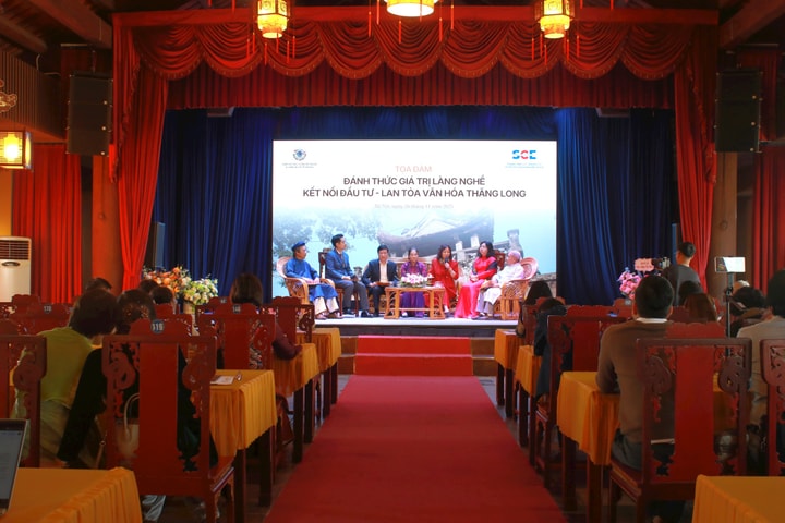 Đánh thức giá trị làng nghề, kết nối đầu tư, lan tỏa văn hóa Thăng Long