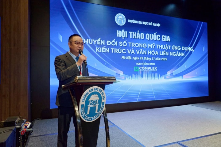 Chuyển đổi số trong mỹ thuật ứng dụng, kiến trúc và nghiên cứu văn hóa liên ngành Diễn đàn học thuật mở, đa ngành và thời sự