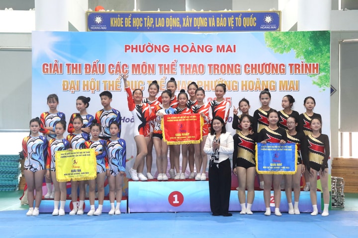 Hoàng Mai: Hoàn thành 6/8 môn thi đấu tại Đại hội Thể dục thể thao phường