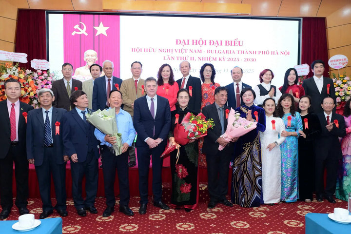 Đại hội lần thứ II Hội hữu nghị Việt Nam - Bulgaria TP Hà Nội diễn ra thành công