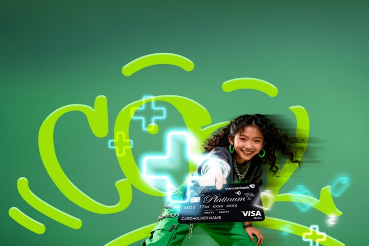 “Quẹt là cộng - sống cực chill”: Nhận đến 3,5 triệu đồng khi mở thẻ Visa Vietcombank mùa cuối năm