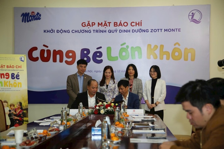 Khởi động chương trình dành 140.000 hũ sản phẩm Zott Monte hỗ trợ dinh dưỡng cho trẻ em vùng cao