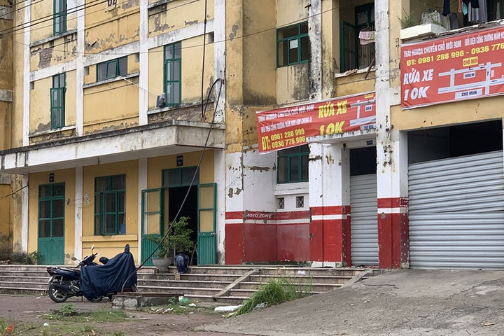 Cần giải quyết diện tích bỏ hoang tại khu nhà ở công nhân Kim Chung