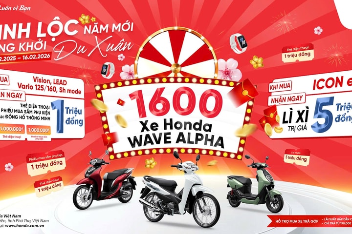 Chào đón năm mới đầy khởi sắc với chương trình khuyến mại “Rinh lộc năm mới - Hứng khởi du xuân”
