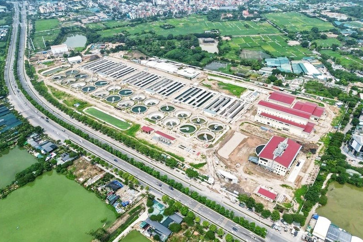 Phê duyệt dự án 70.000m³/ngày - đêm xử lý nước thải Tây sông Nhuệ
