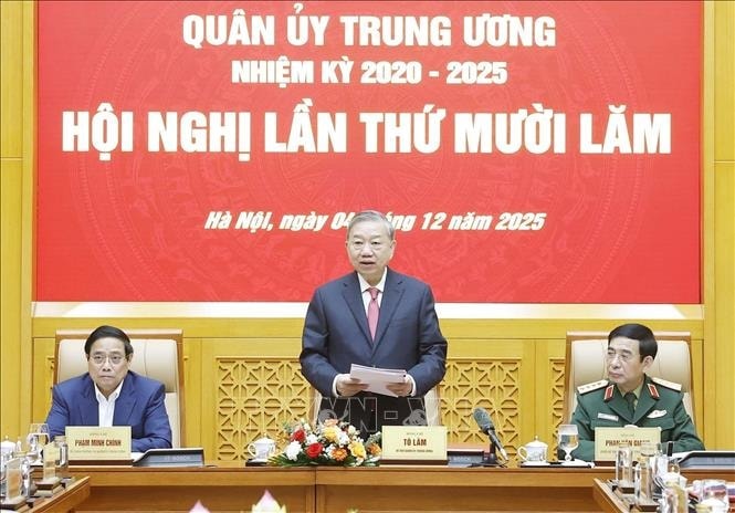Tổng Bí thư Tô Lâm Hành động theo phương châm “5 vững”, xây dựng quân đội trong tình hình mới