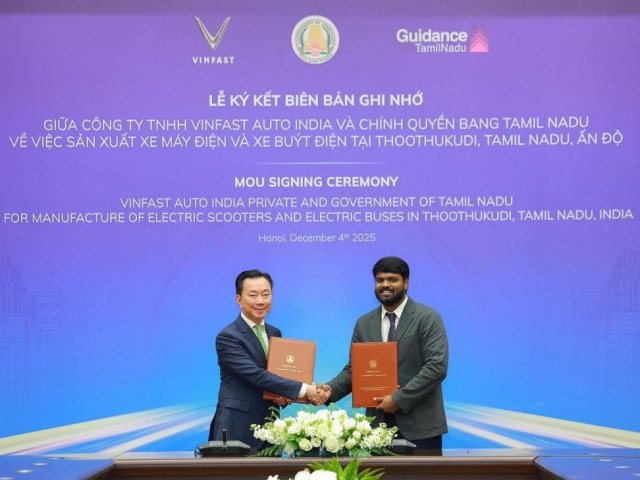 VinFast công bố mở rộng nhà máy Tamil Nadu