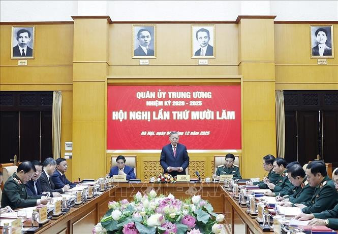 Tổng Bí thư Tô Lâm: Hành động theo phương châm “5 vững”, xây dựng quân đội trong tình hình mới