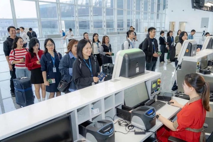 Nhà ga T2 Nội Bài thử nghiệm khai thác công nghệ hiện đại mới nhất