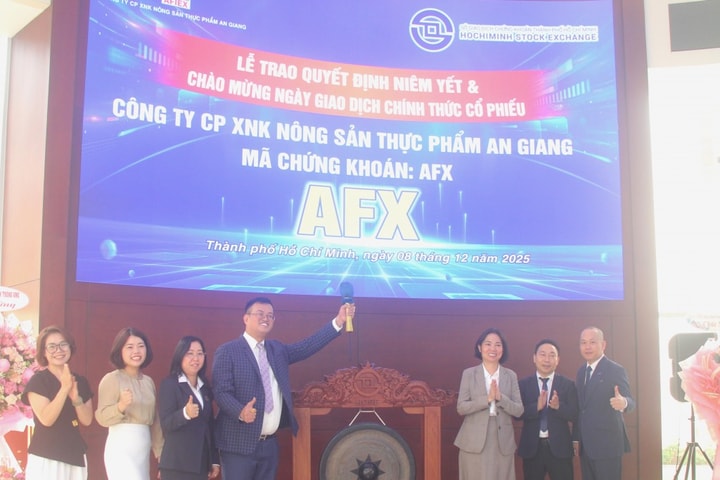 Cổ phiếu AFX của Công ty Xuất nhập khẩu Nông thủy sản An Giang chính thức lên sàn HOSE