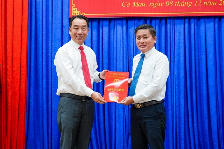Ông Hoàng Phương Thảo giữ chức Chánh Thanh tra tỉnh Cà Mau