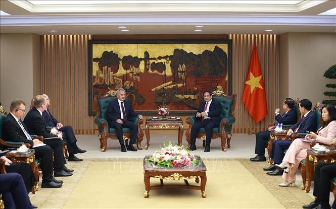 Thủ tướng Phạm Minh Chính tiếp Thư ký Hội đồng An ninh Liên bang Nga