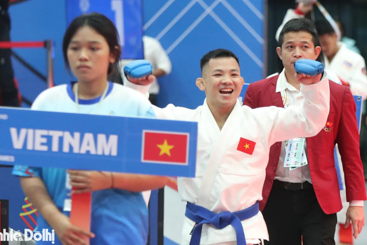 Nhà vô địch thế giới Jujitsu Đào Hồng Sơn giành Huy chương Đồng SEA Games 33